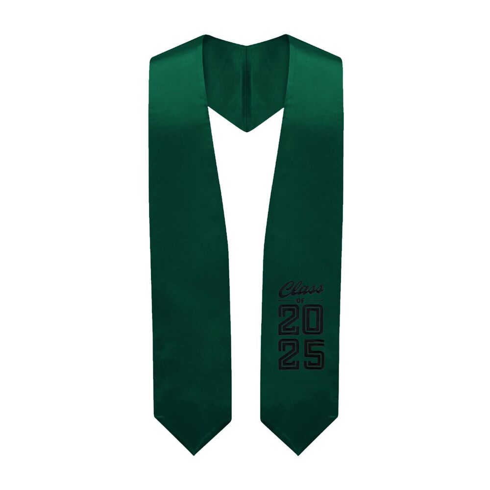 2317 Stole Class of 2025 With Classic Tips Unisex Adult 62" Long